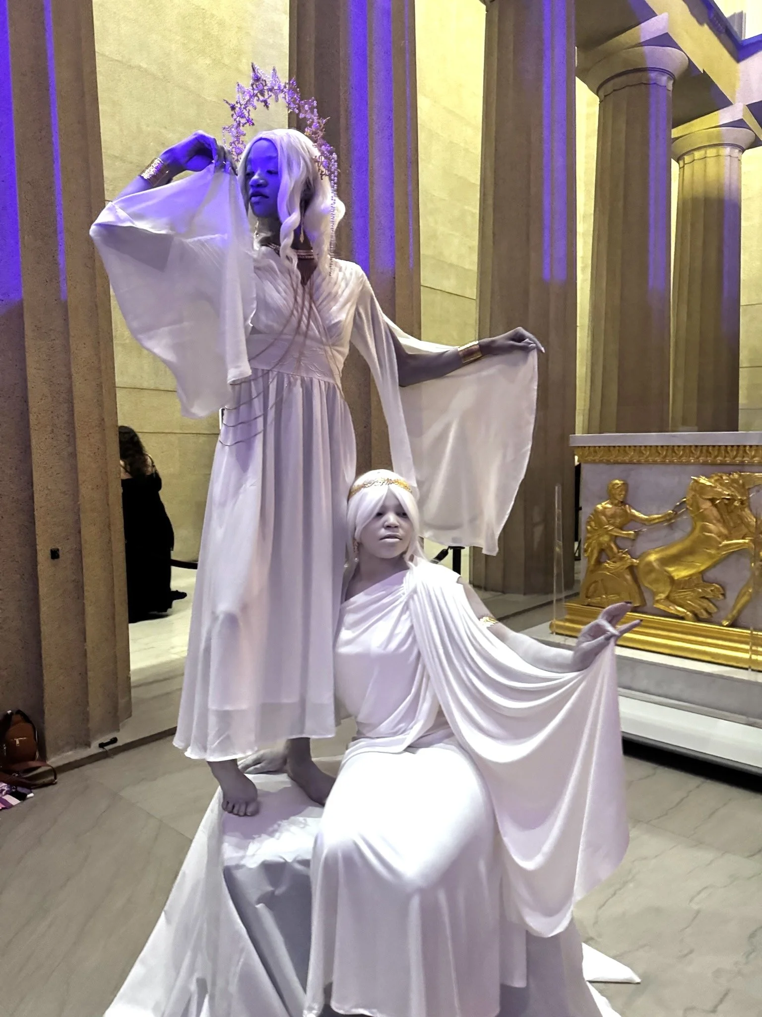 Greek & Roman Living Statue Performers