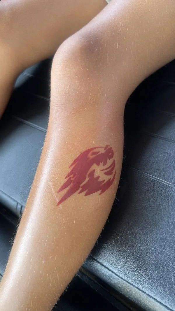Temporary Tattoo at LIV Golf