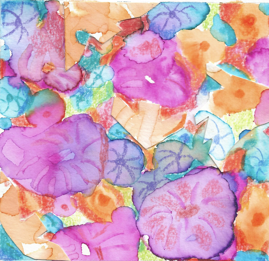 Whimsical Trippy Periwinkles