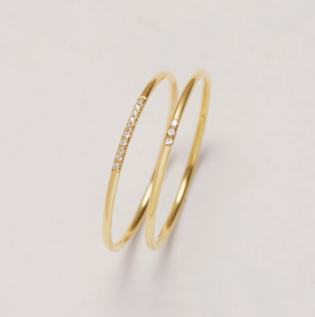 18k Eternal Ring Set