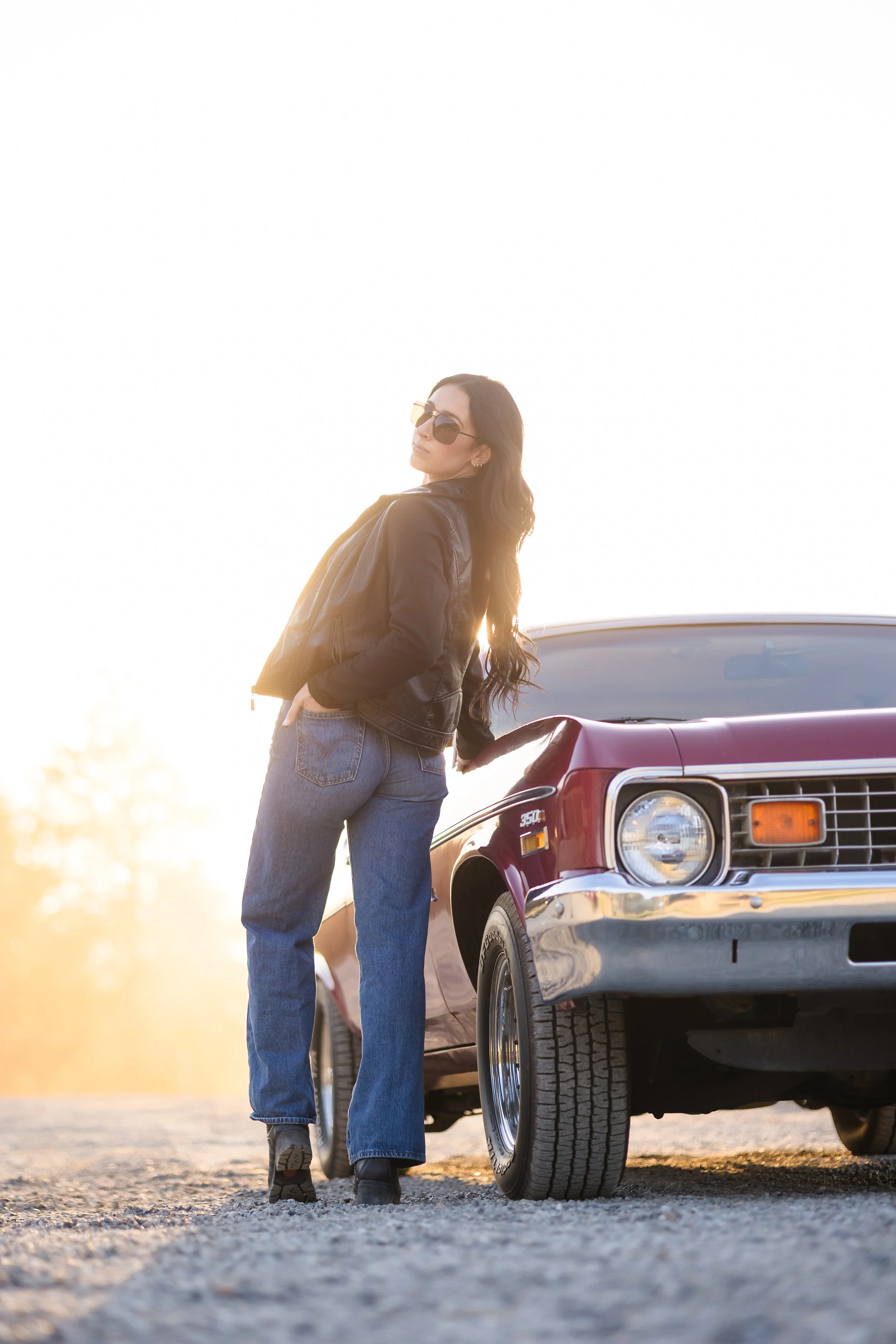 Classic Muscle Car Portrait Session