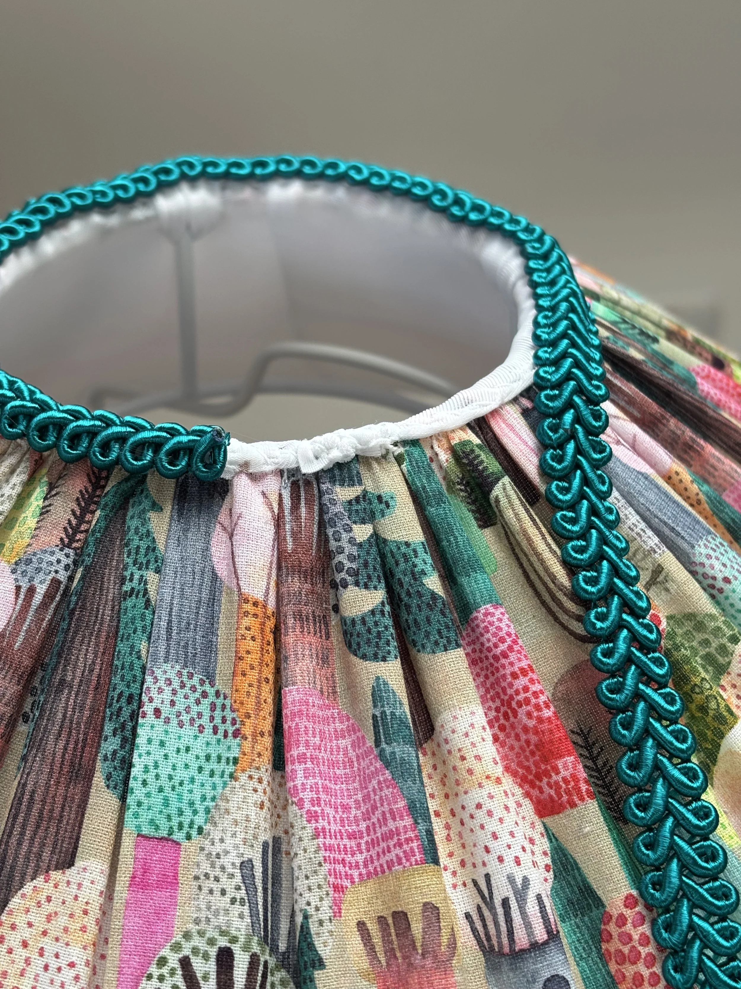 gimp braid carousel lampshade