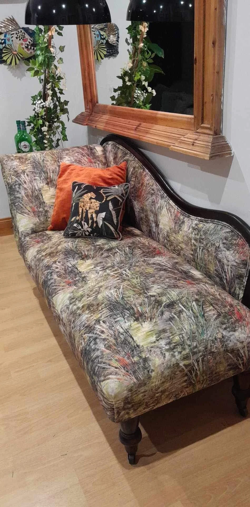 chaise longue monet fabric