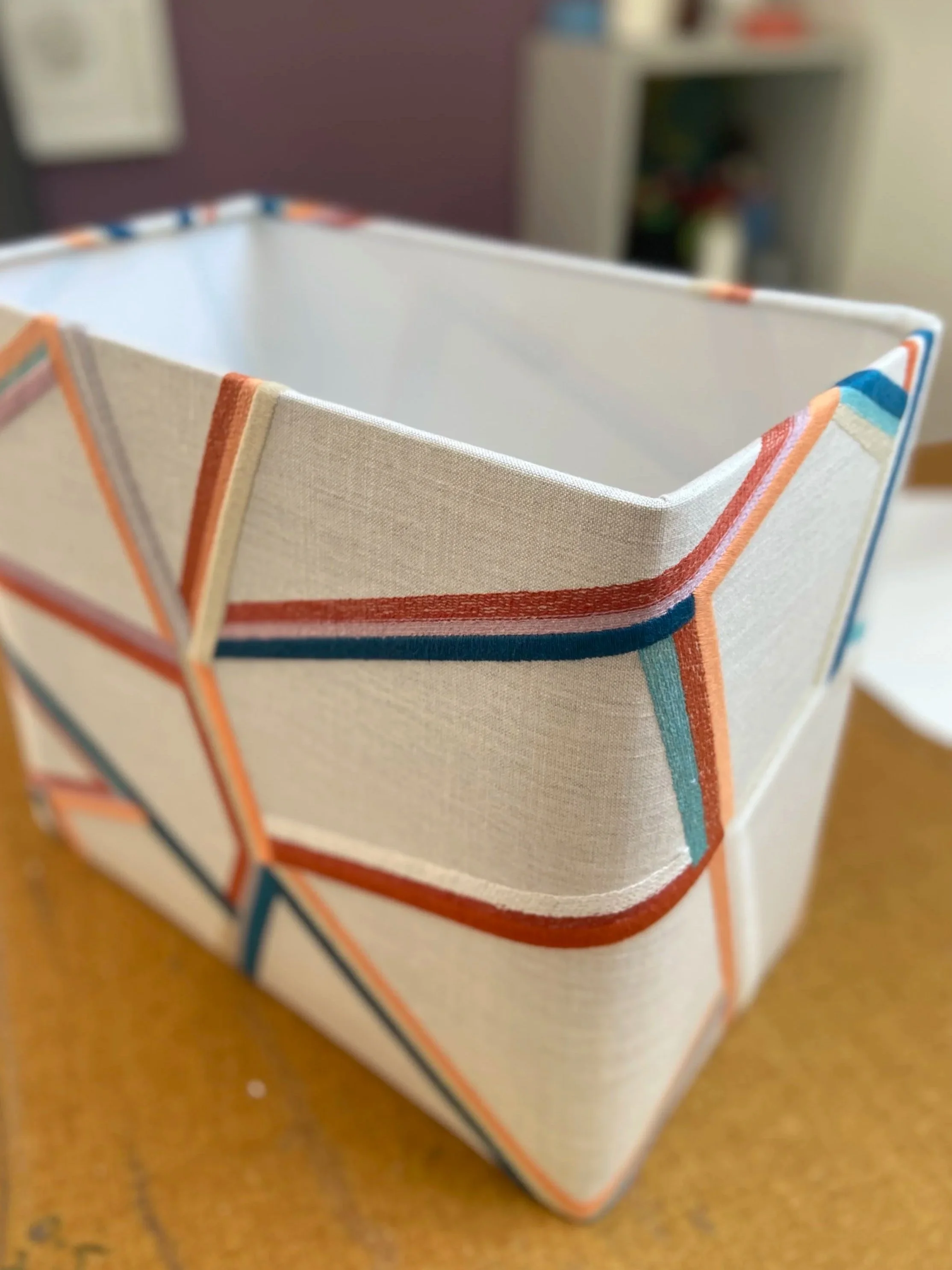 rectangular remake lampshade bespoke