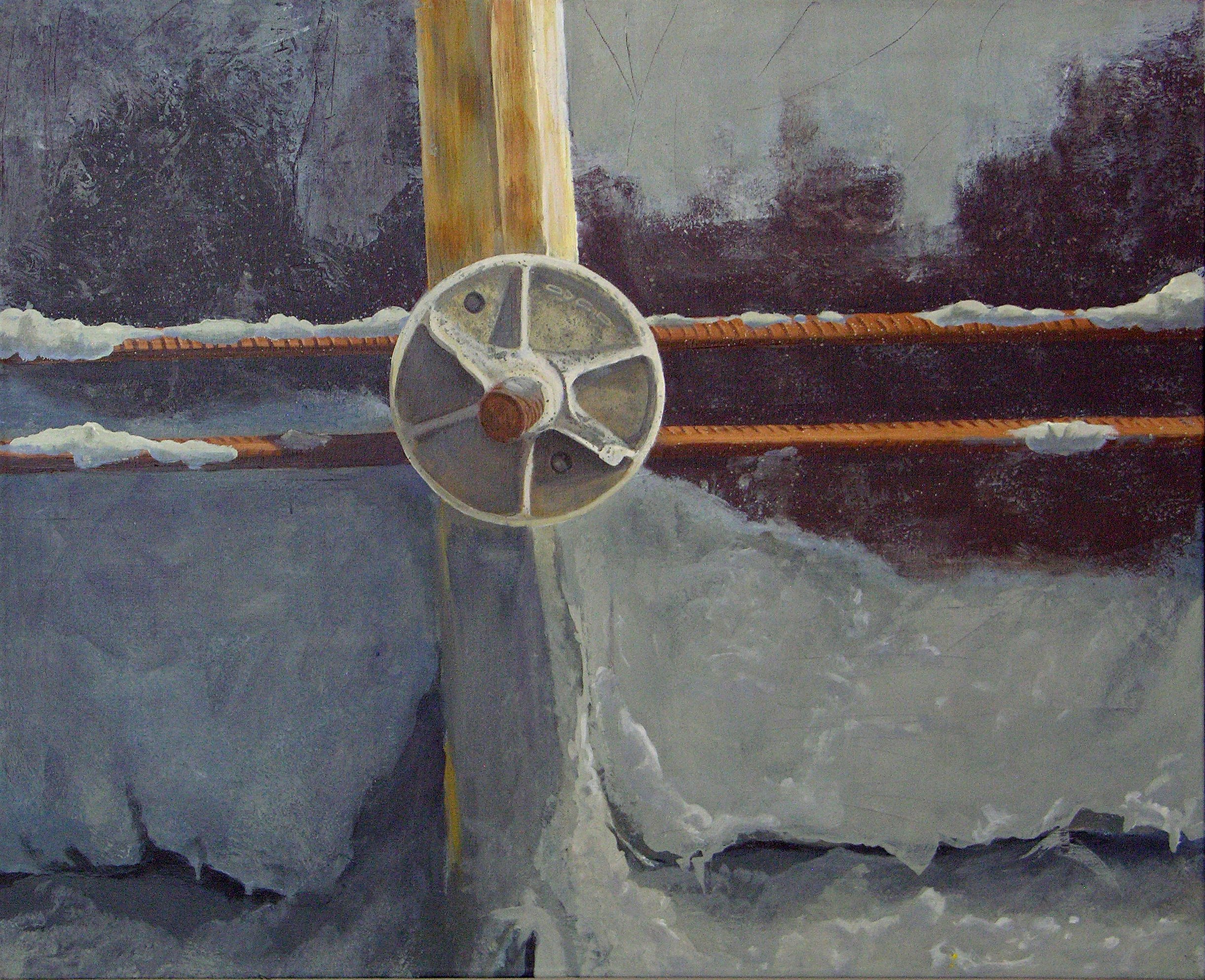 Acrylic on canvas , 108 x 79 cm, 2010