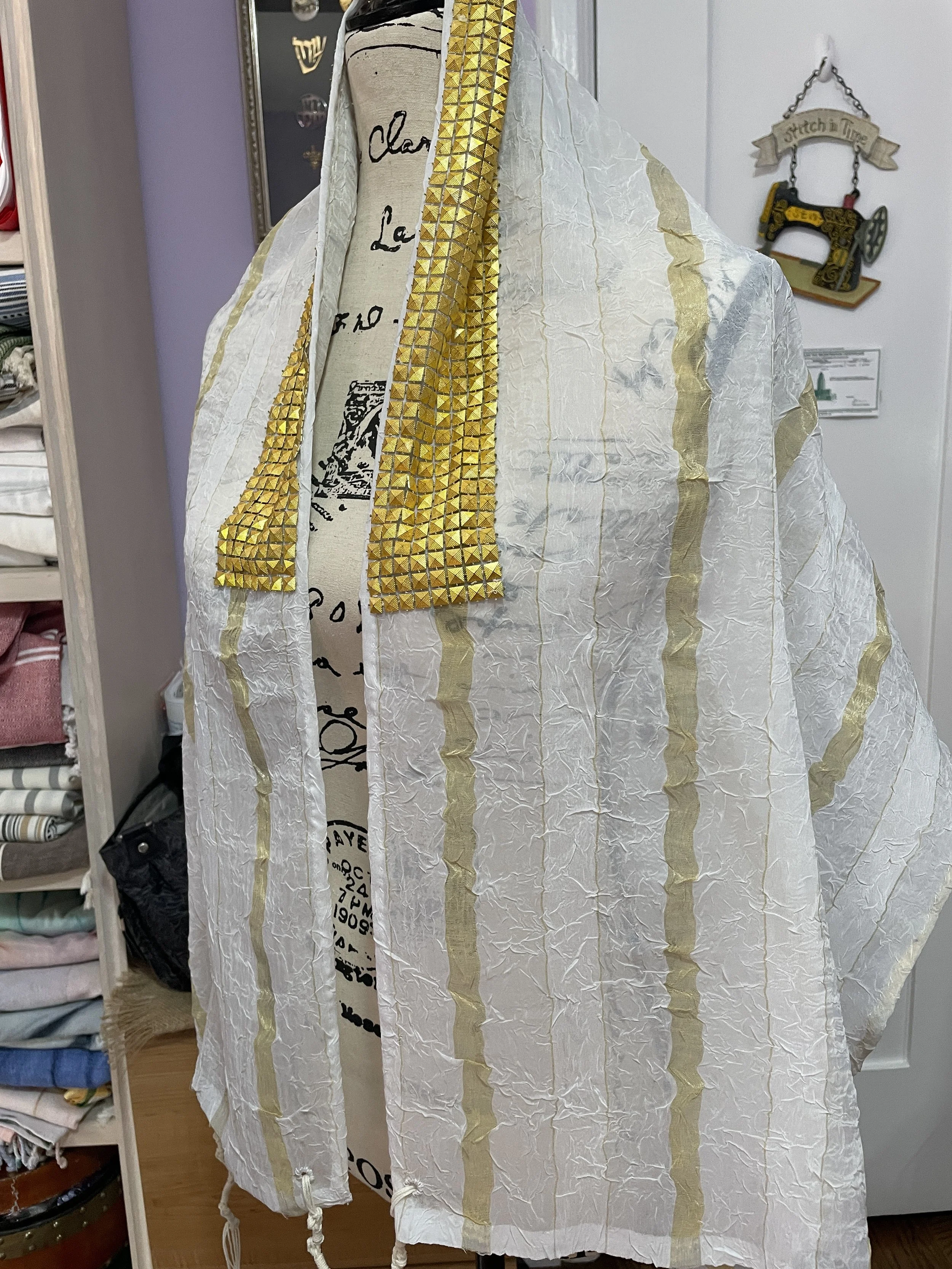The Fire and Ice Tallit