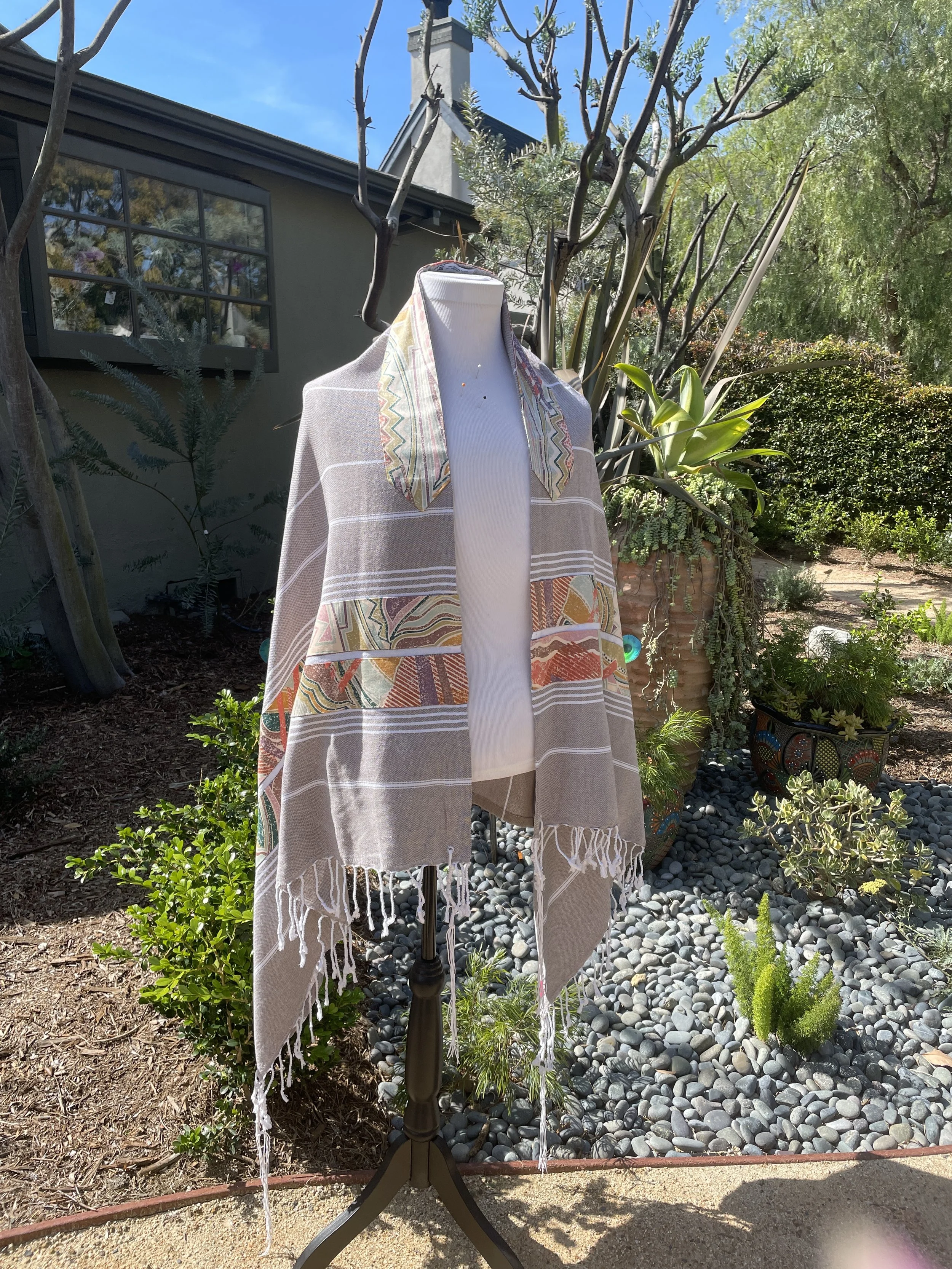 The Footprints in the Sand Tallit