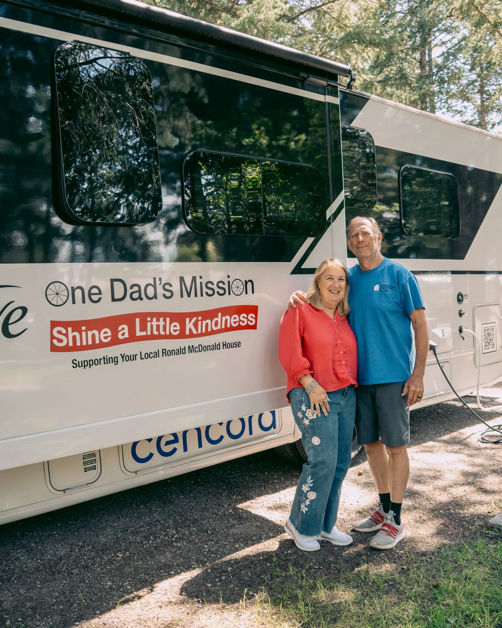 Jeff &amp; Liz with @onedadsmission visited with us this week to tell their daughter, Hailey's story. So emotional, yet so inspiring! They are currently half-way through the 2026 section of a multi-year national tour to visit every Ronald McDonald Ho