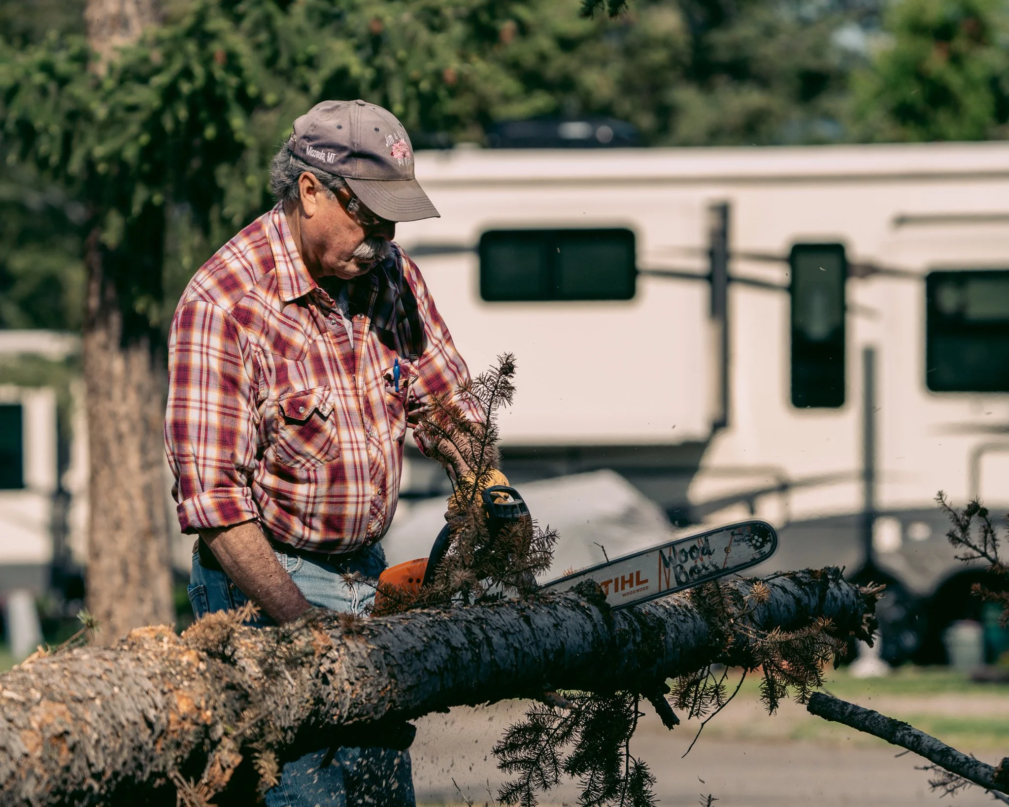 Maintaining an RV Park is hard (and super important) work. Thankfully, our maintenance crew is amazing! They are the reason this park looks as good as it does, and the reason it's a safe place for rigs of all kinds, as well as for all of the people, 