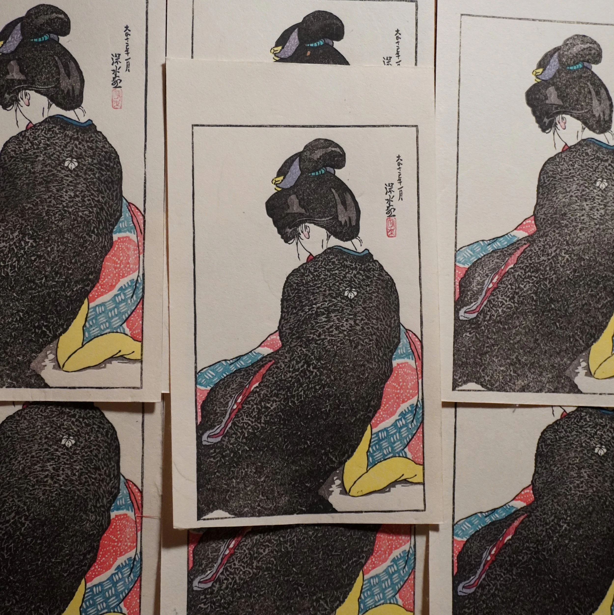 Woman at Kotatsu - March 2024