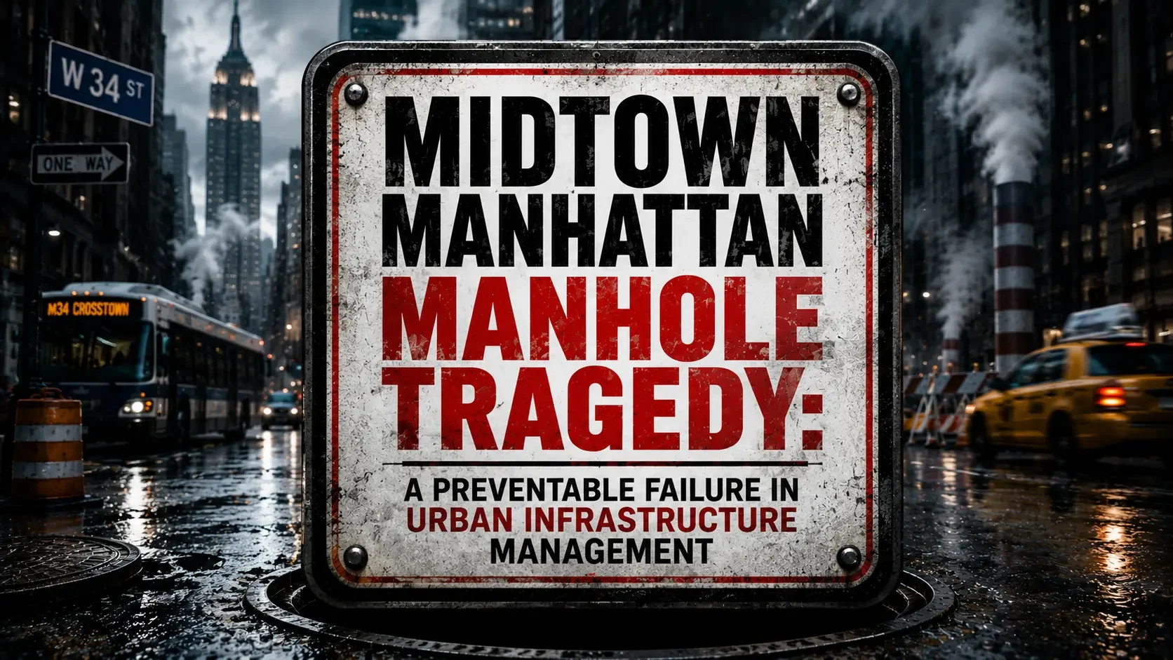 Midtown Manhole Tragedy: Preventable Infrastructure Failure
