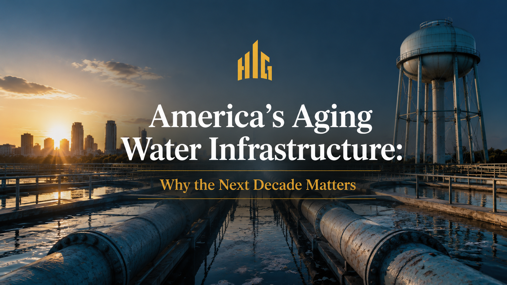 America’s Aging Water Infrastructure: Why the Next Decade Matters