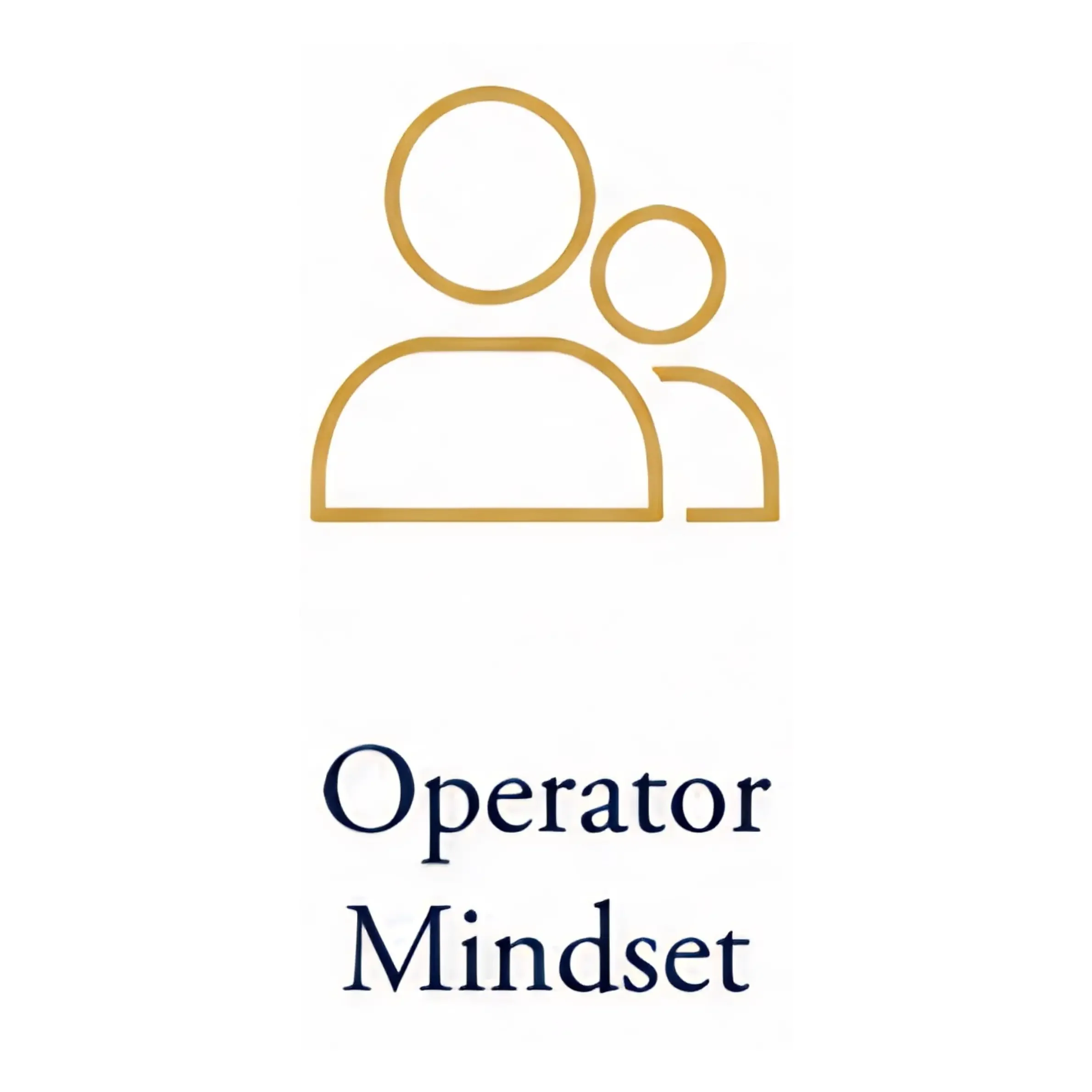 Outline of a person with the words "Operator" and