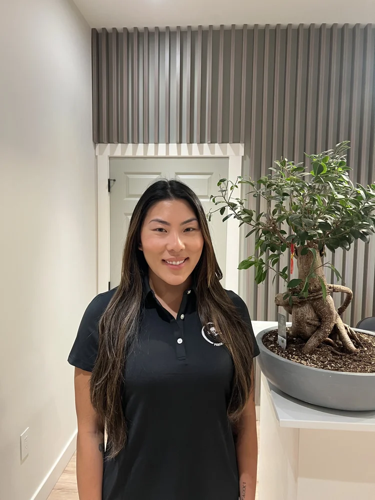 Trisha Tan, Registered Massage Therapist (RMT) at Panda Revival Lab in Surrey