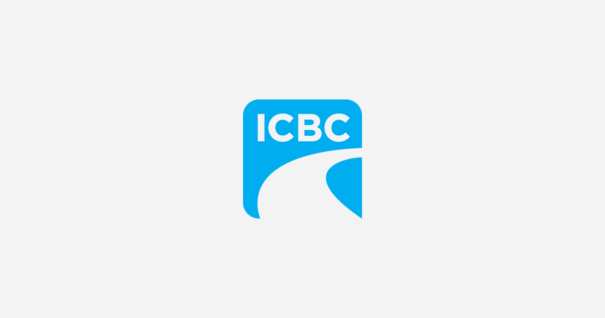 ICBC logo for motor vehicle accident rehabilitation at Panda Revival Lab in Surrey
