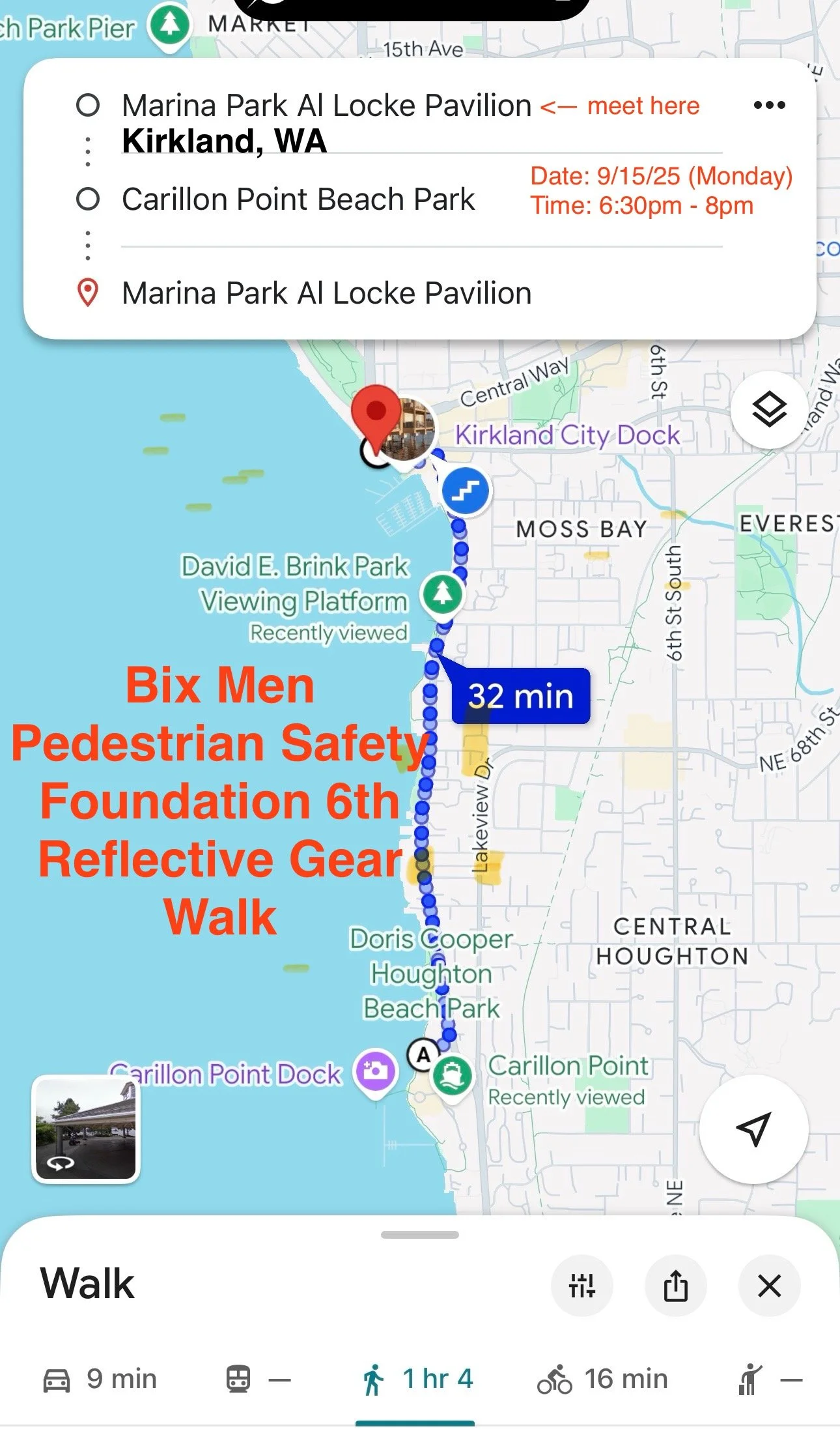 Bix Men PSF 6th Reflective Gear Walk