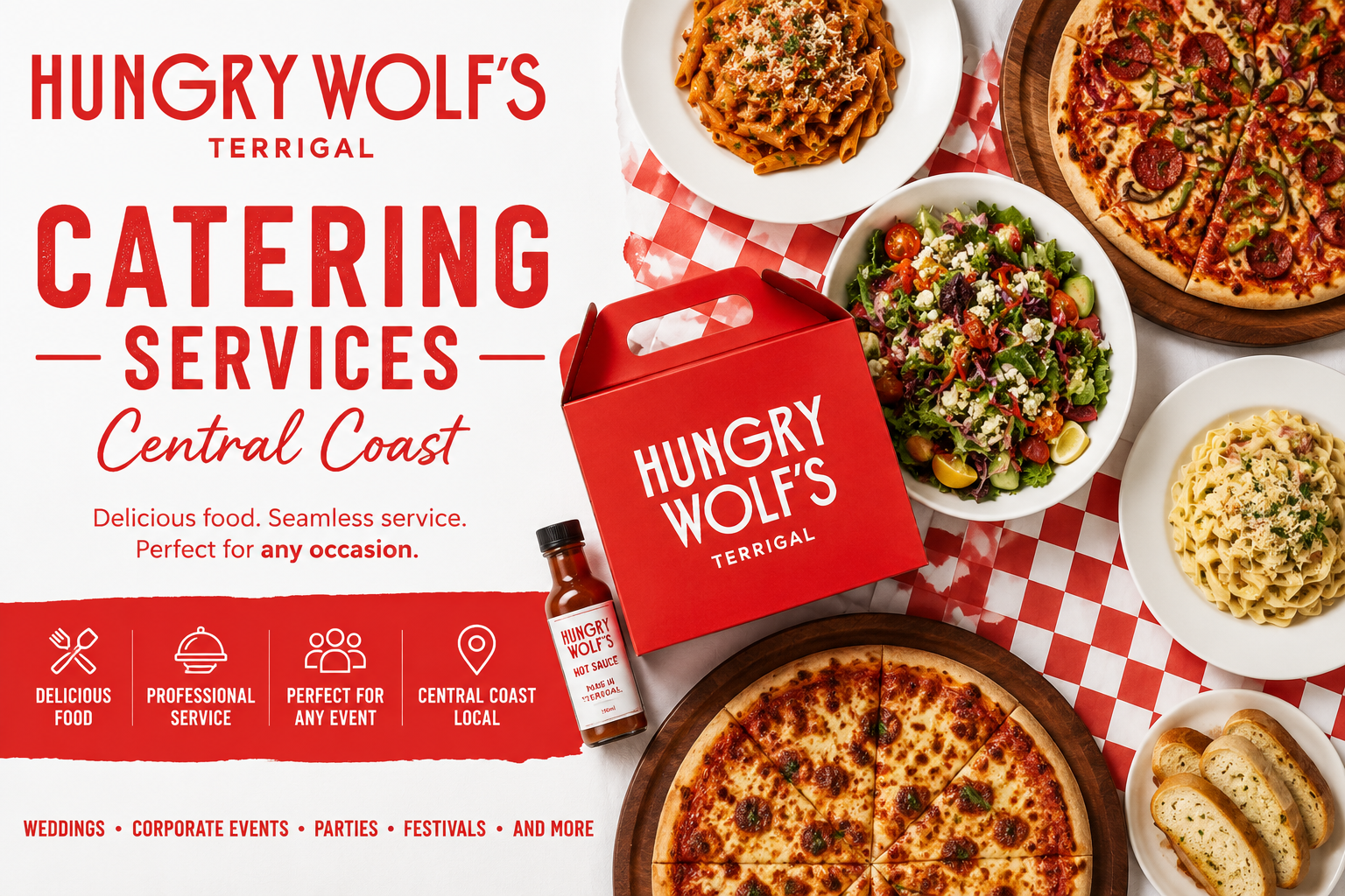 Central Coast Catering: Catering Services in Central Coast