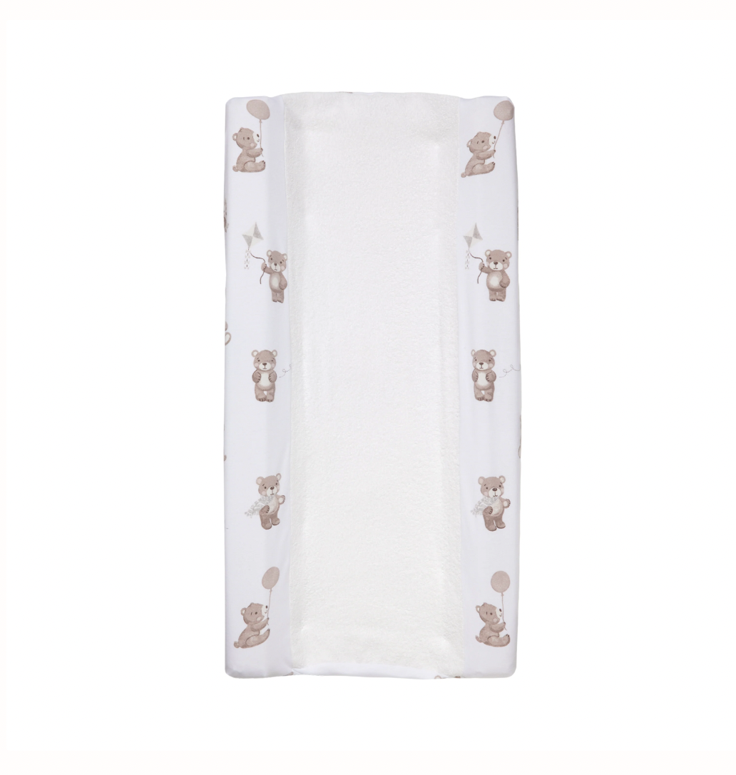 Organic Change Mat Cover - Cuddly Bear