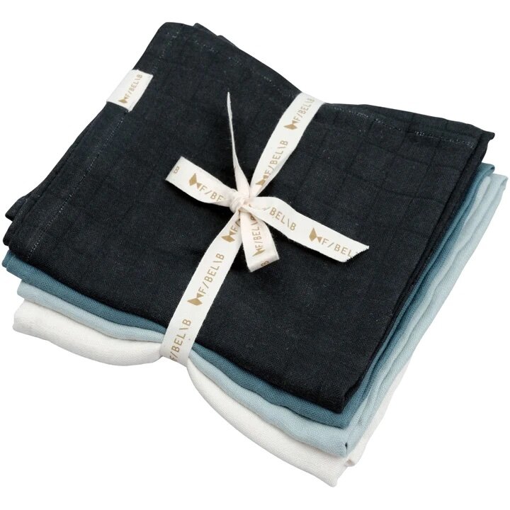 Moon Beam Muslin Squares - 4 Pack