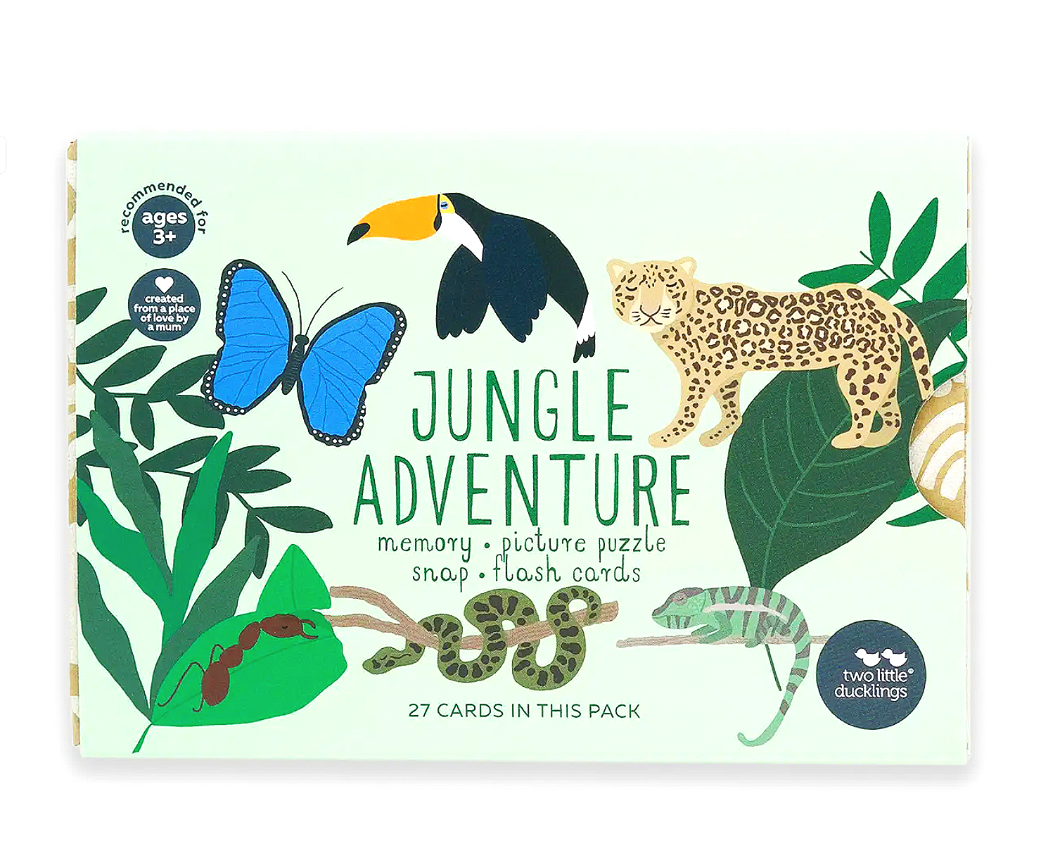Jungle Adventure Snap and Memory Game