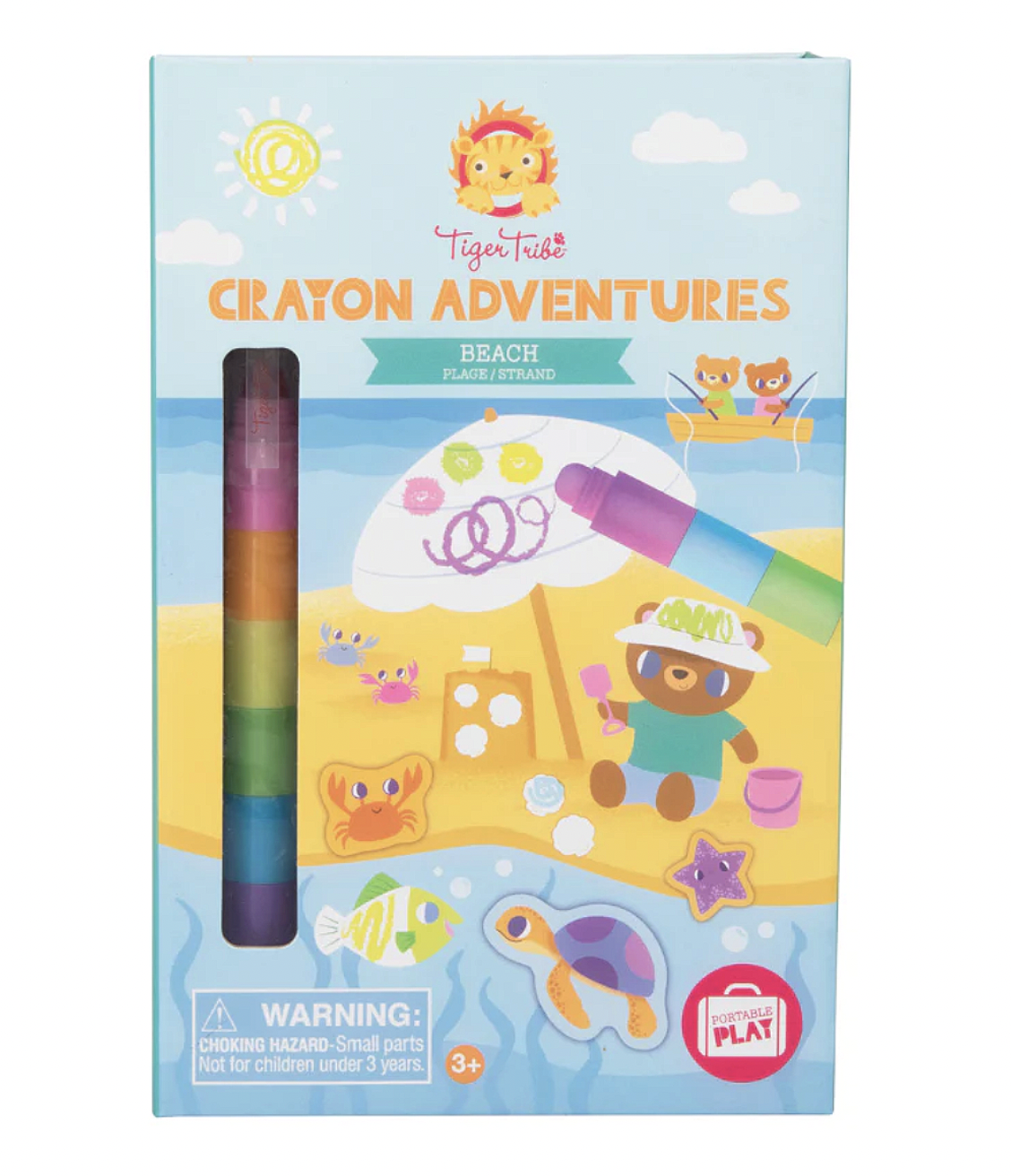 Tiger Tribe Crayon Adventures - Beach