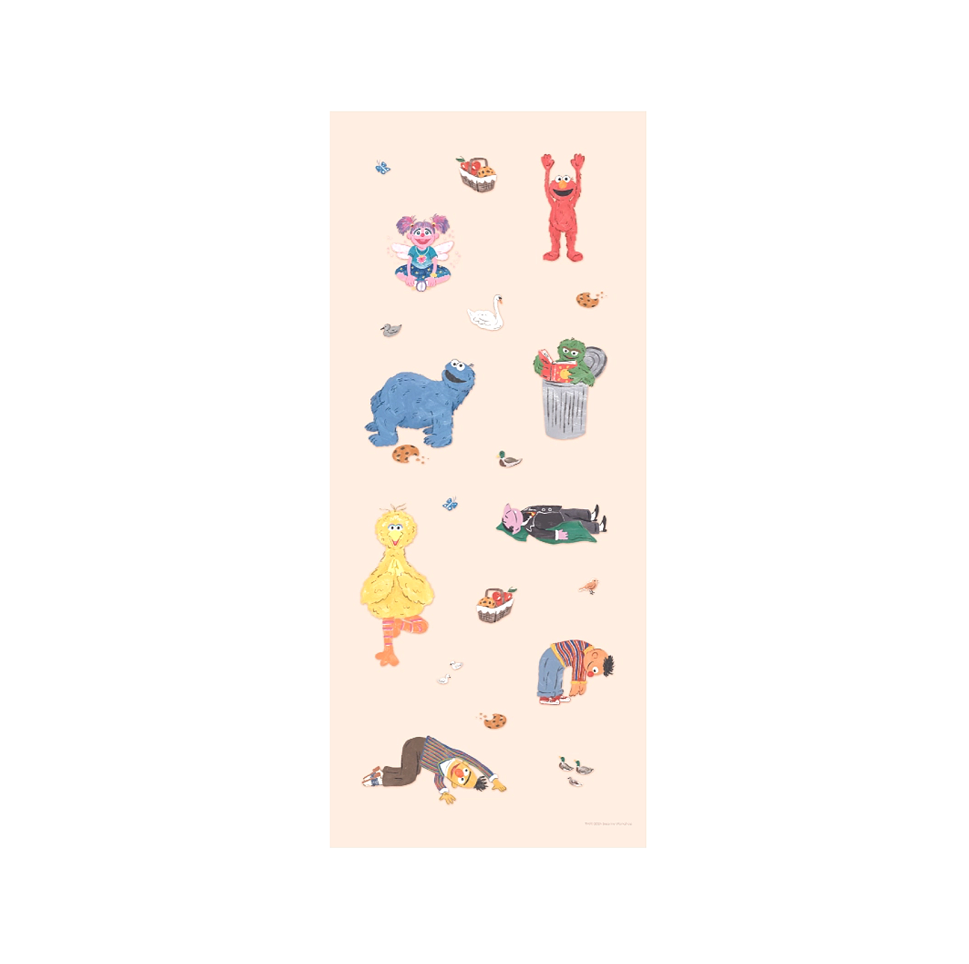 Sesame Street Print Kids Yoga Mat