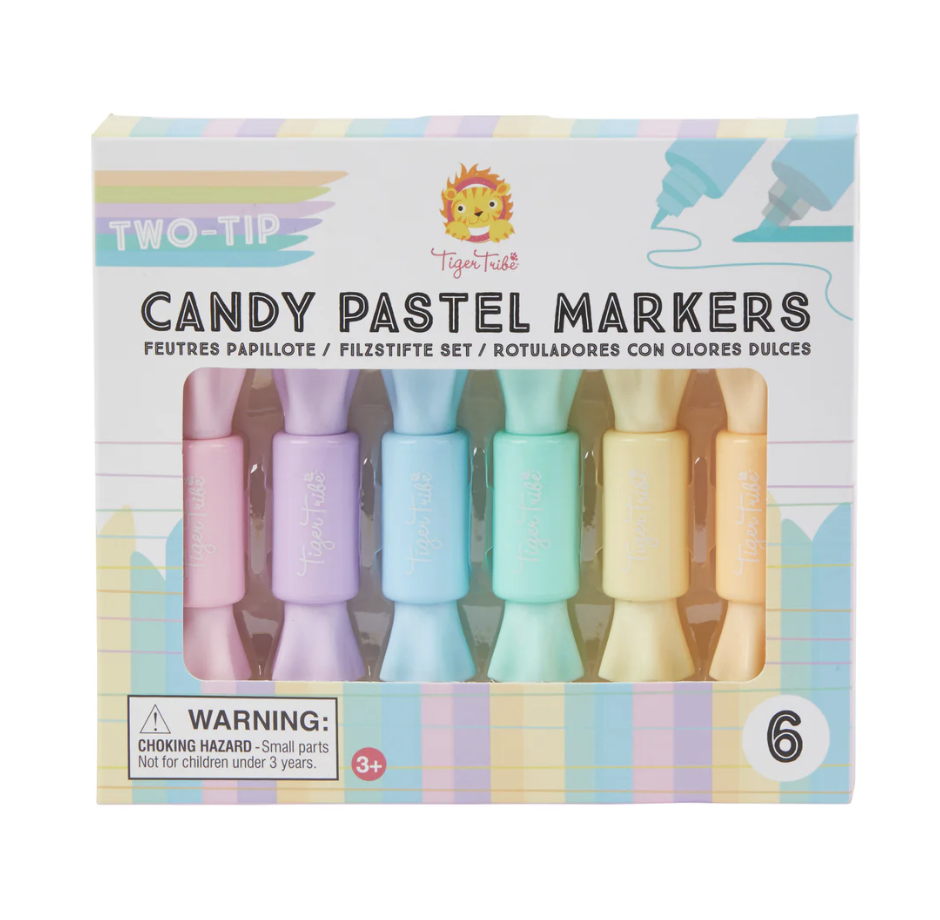 Tiger Tribe Two-Tip Candy Pastel Markers