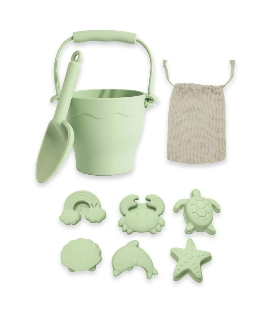 8pc Bucket Set - Light Sage