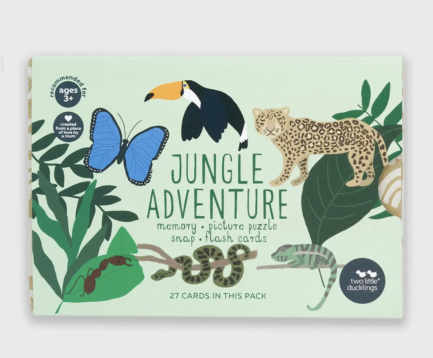Jungle Adventure Snap and Memory Game