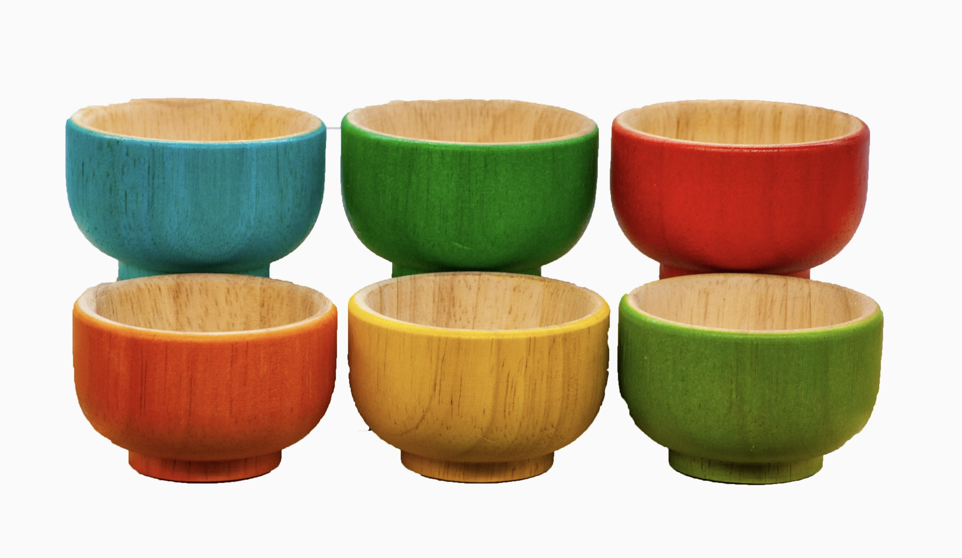 Rainbow Sorting Bowls - 6 set