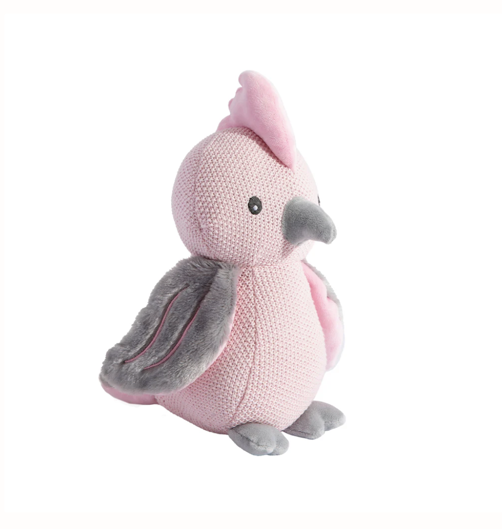 Gary the Galah Knitted Toy