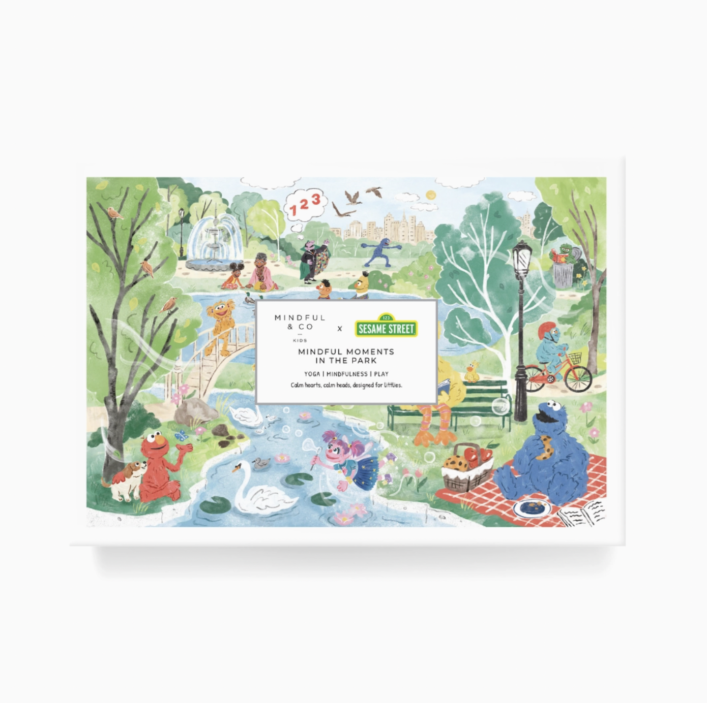 Mindful Moments with Sesame Street Floor Puzzle