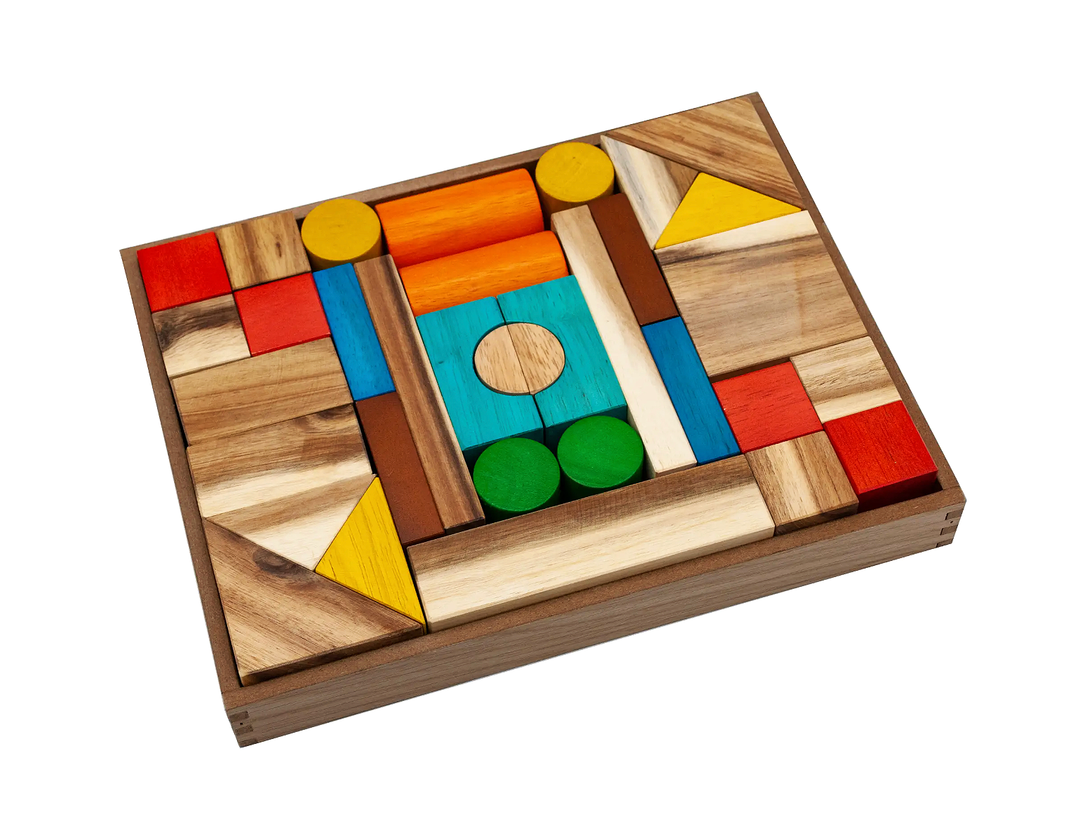 Natural Colour Wooden Blocks