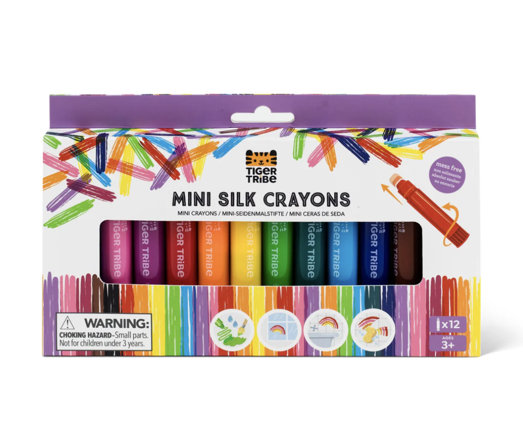 Tiger Tribe Mini Silk Crayons