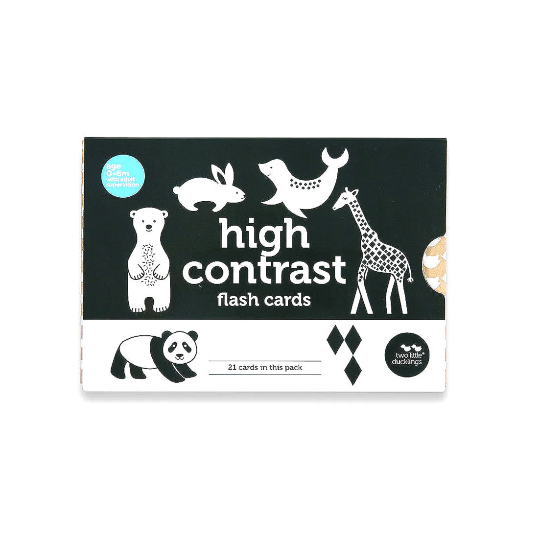 High Contrast Flash Cards