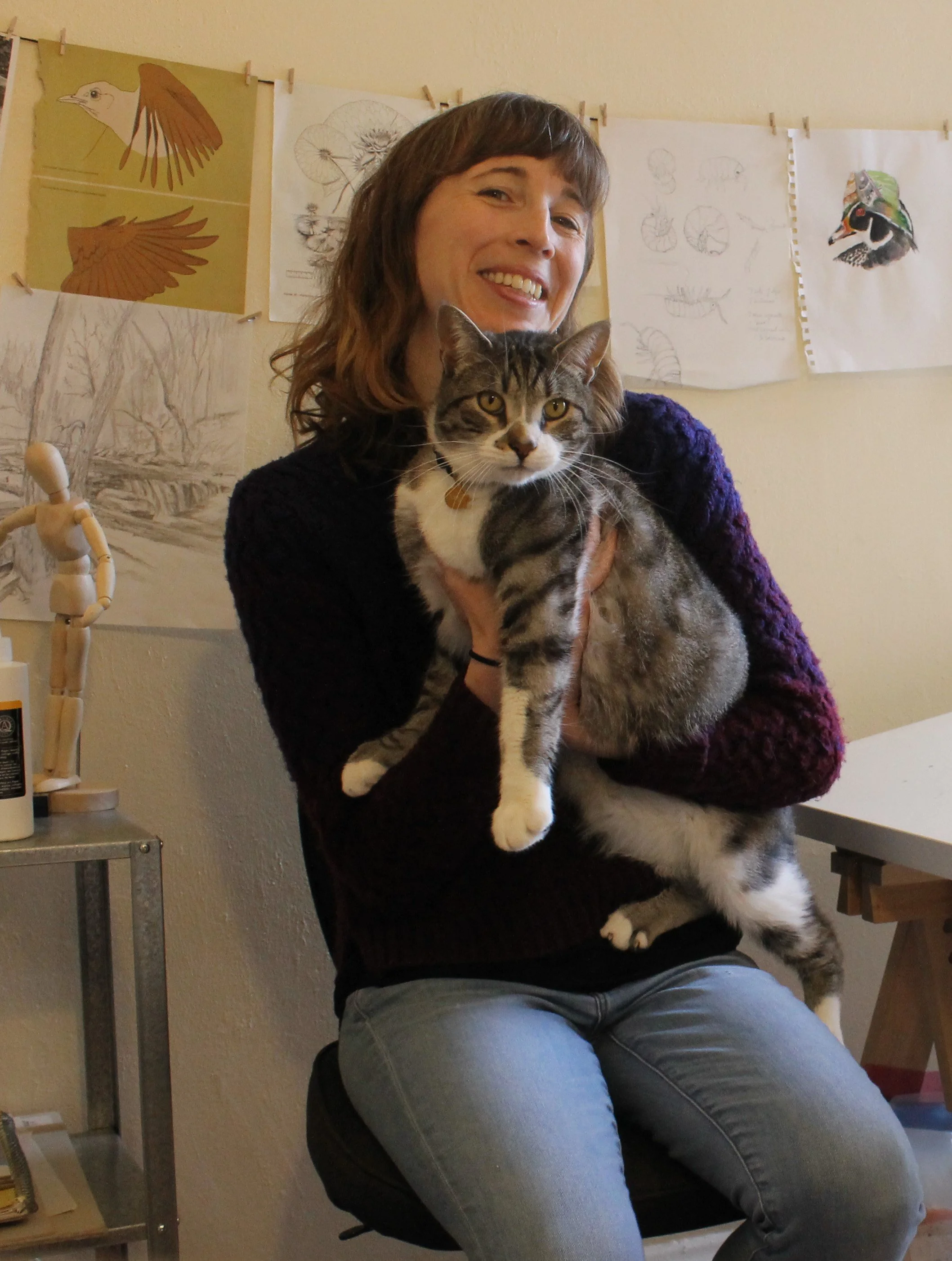 Beth, graphic designer and illustrator