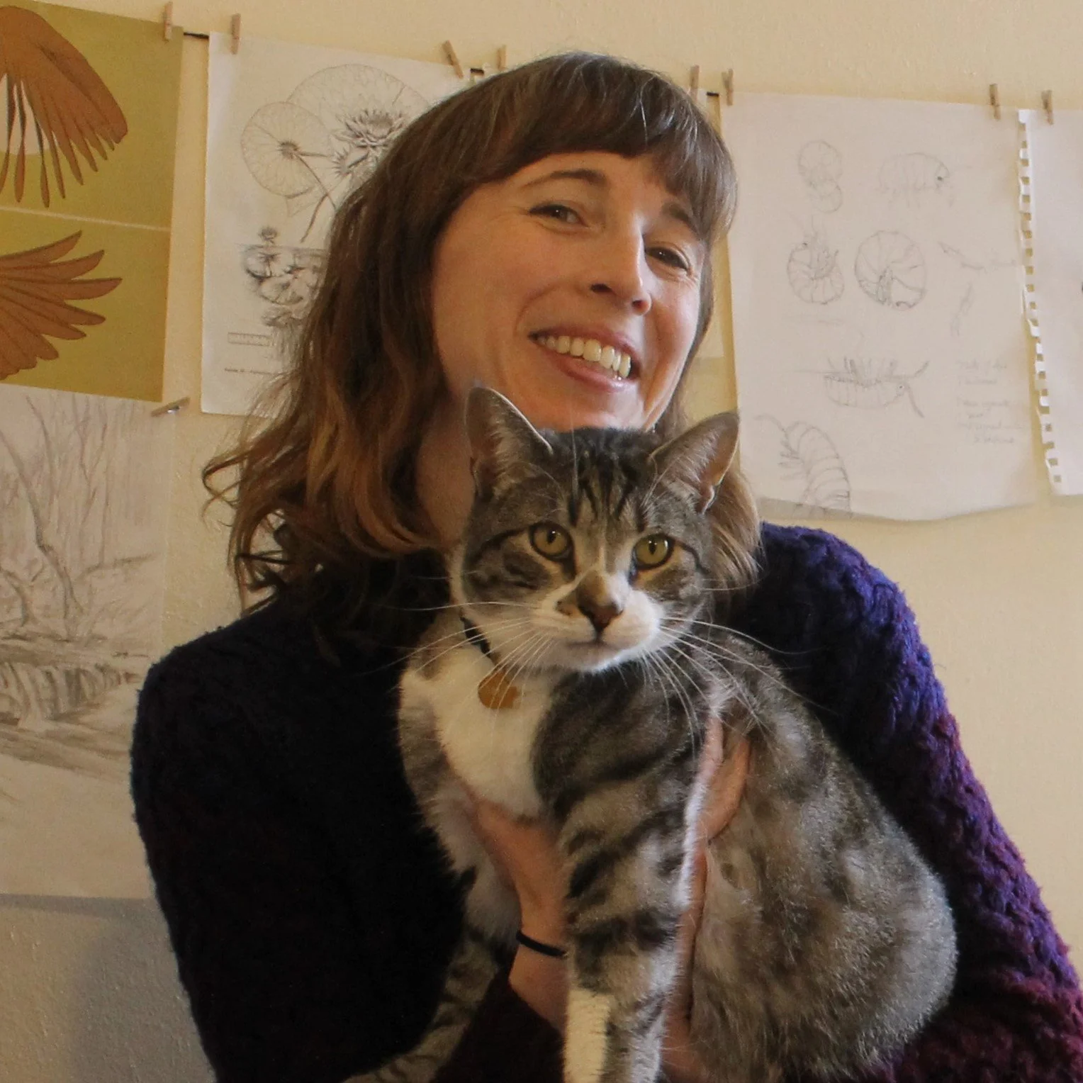 Beth, graphic designer and illustrator