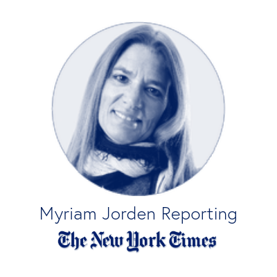 NY Times: Miriam Jorden Reporting