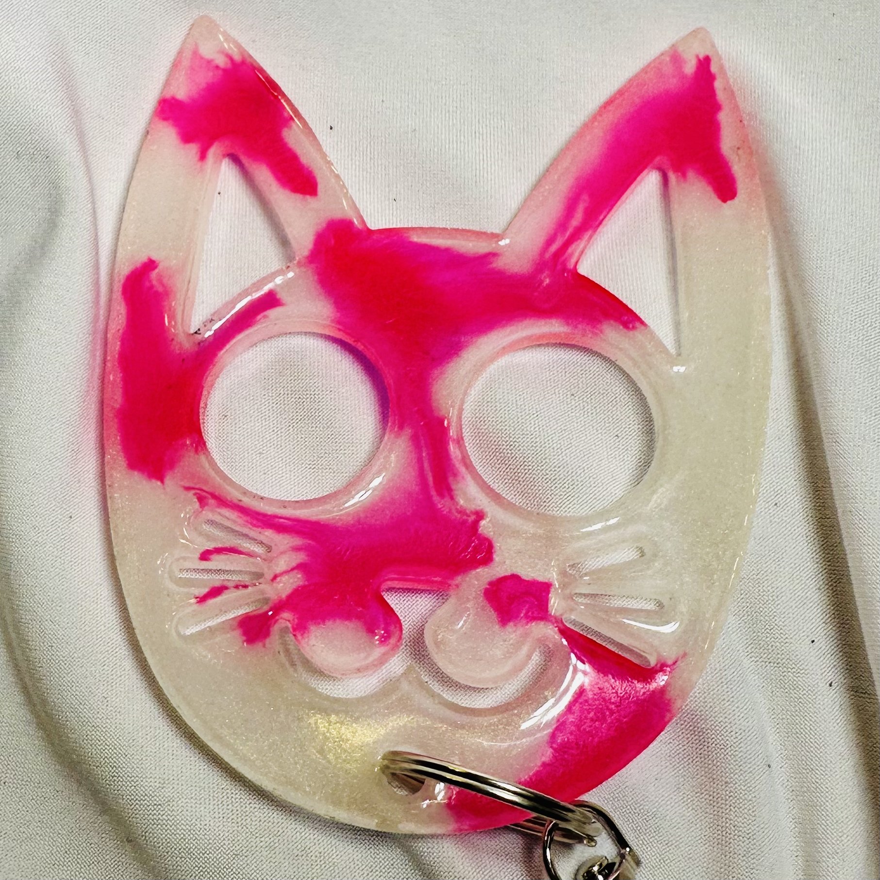 Stabby Kitty Self Defense Keychain