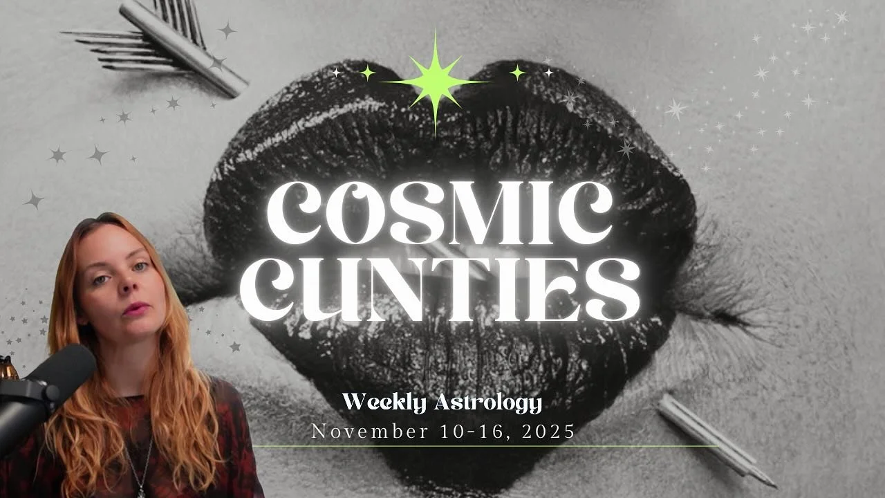 six planets are retrograde this week asking us to go inward, to reflect, to refine, redefine, revisit, redecorate, redo, rework&mdash;ya get it 🤌🏻

this week is SPICY, FIERY, CONFUSING, WONKY, TRUTH-SPITTING, WORD VOMITY 🤢 

intention: How well ca