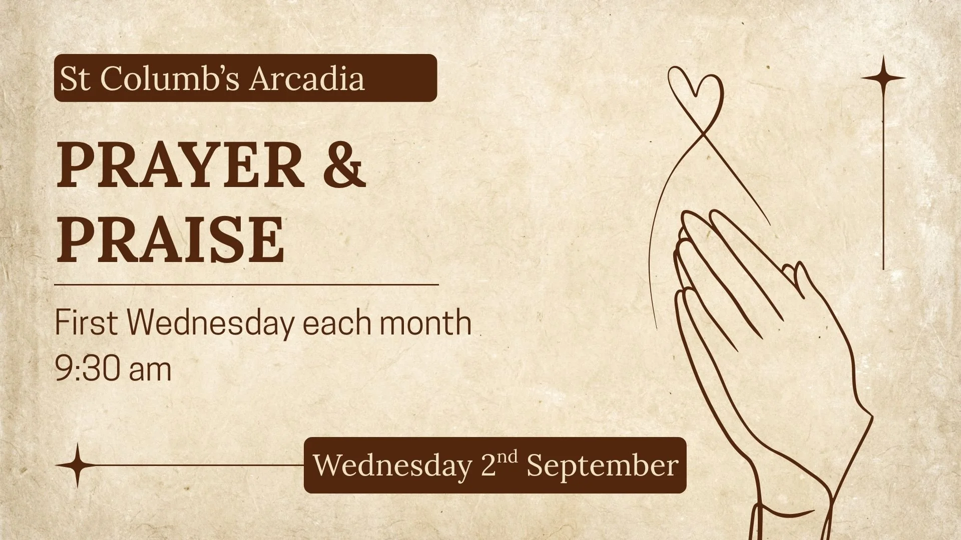 Prayer & Praise at Arcadia
