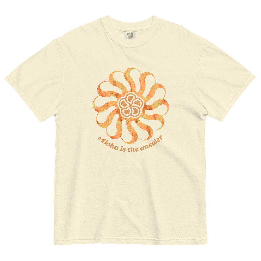 Aloha is the Answer™ Tee (Vanilla)