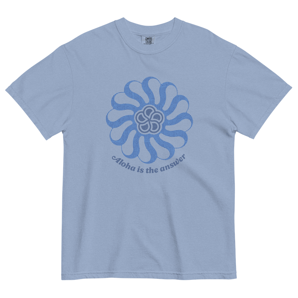 Aloha is the Answer™ Tee (Old Denim)