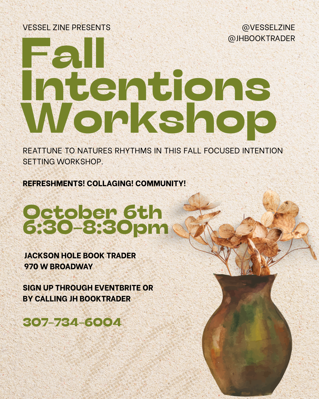Vessel Presents: Fall Intentions Setting Workshop