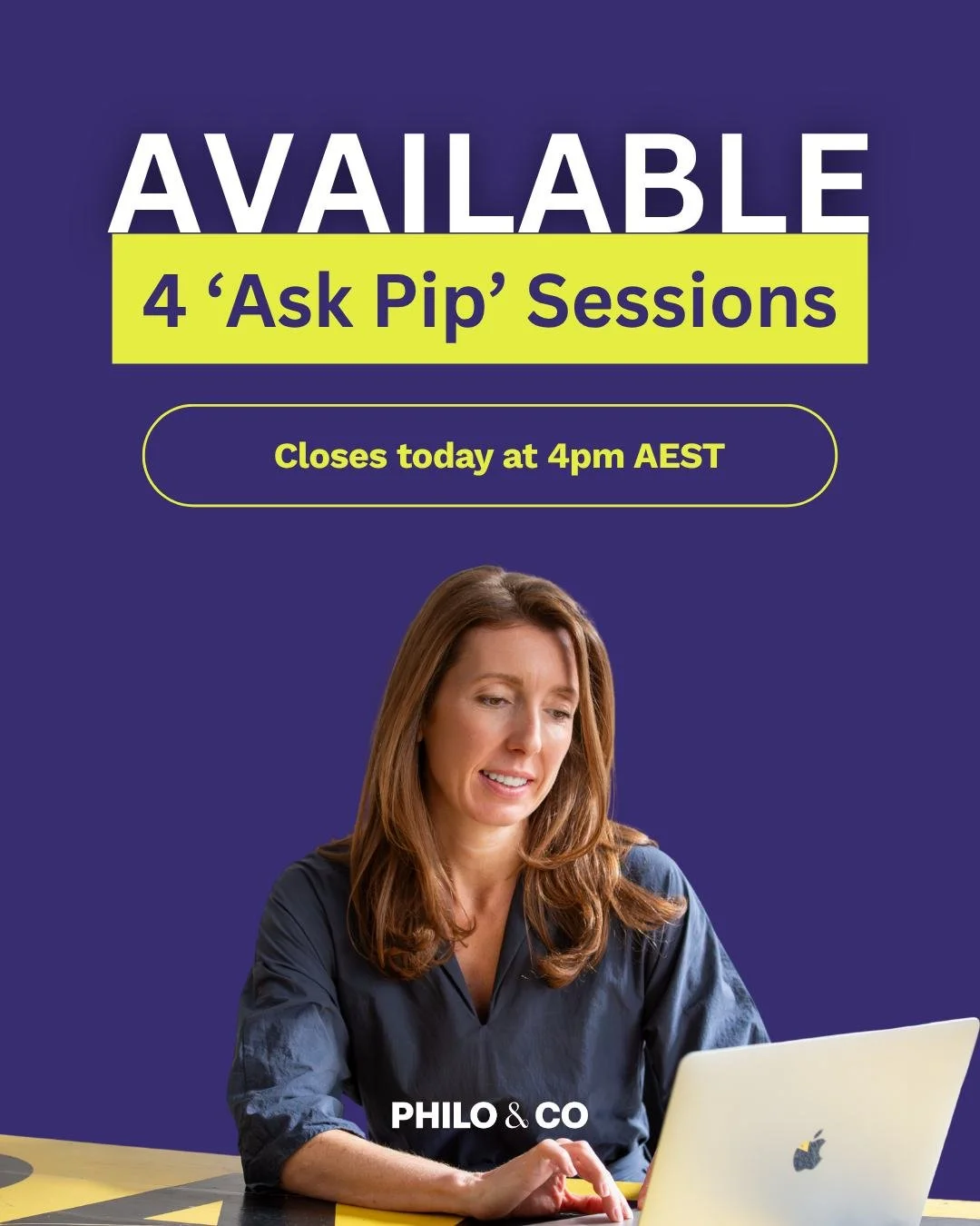 4 free Ask Pip sessions available now - your last chance to apply!

These sessions are 15 minutes of focused, expert input where you can ask all your questions and walk away with a clear way forward. Designed for brands and agencies who are heading i