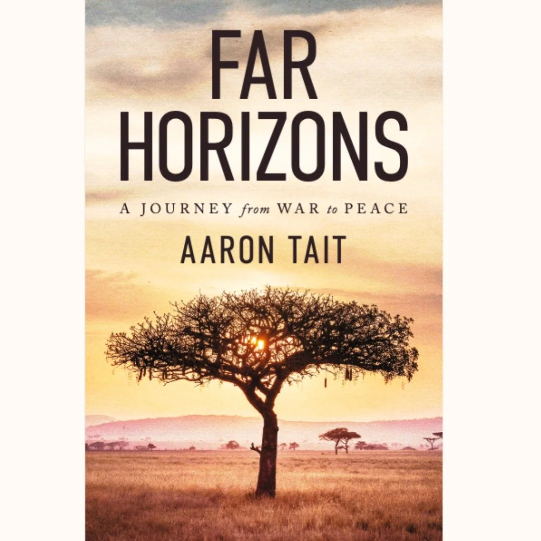 I'm thrilled to be publishing my new book Far Horizons: A journey from war to peace with @hardiegrantbooks on October the 28th, 2025. 

Now available for pre-order at aaronjtait.com (for signed copies) and on Amazon Australia and with @readingsbooks.