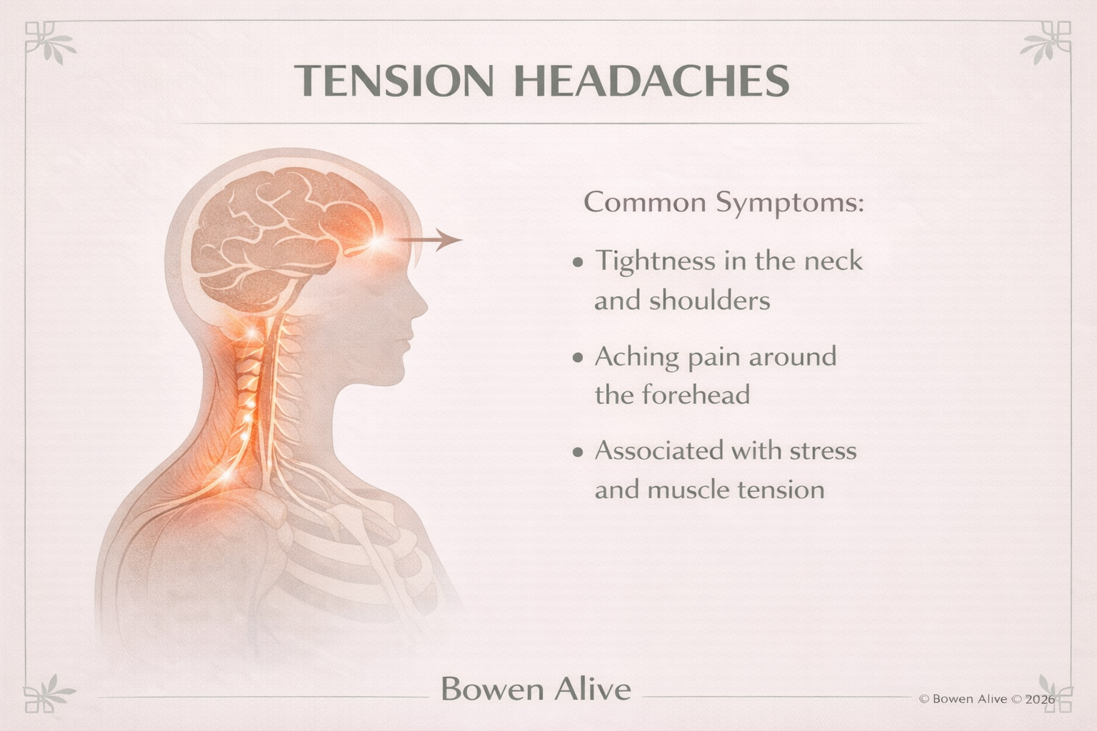 Bowen Therapy for Migraine and Tension Headache Treatment