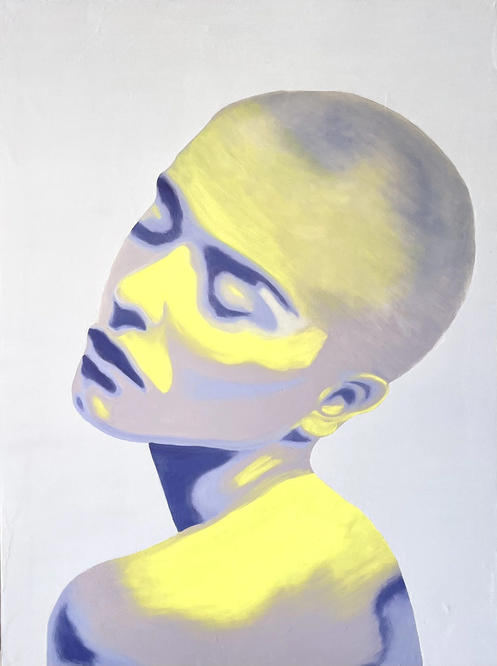 Relinquish - Oil on gesso board