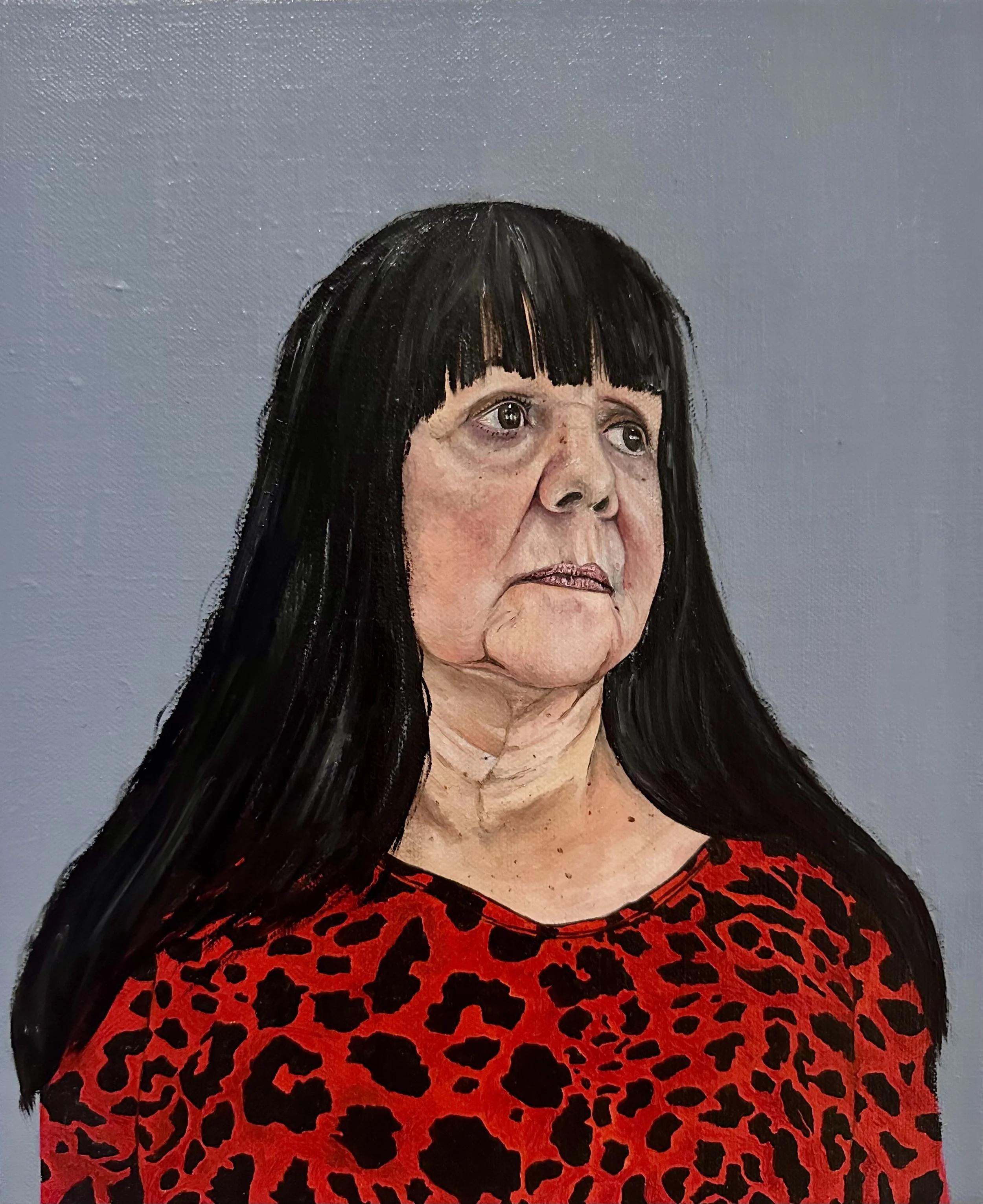 Zeta/Yorta Yorta & Woi Wurrung Elder - Oil on canvas