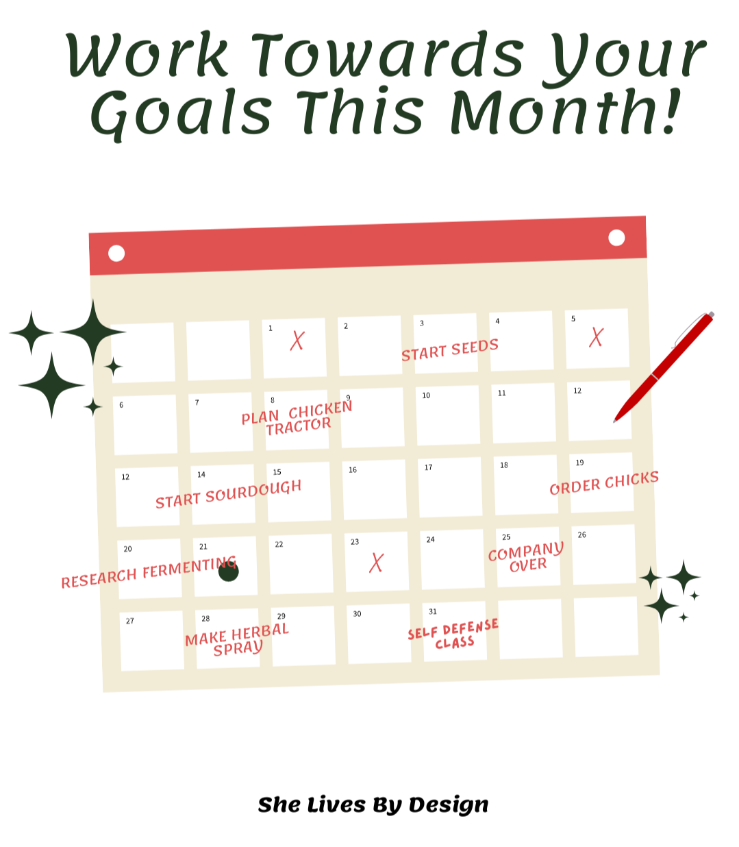 Goals, Gardens, and Growth:  Your Blueprint for a Purpose-Driven Life